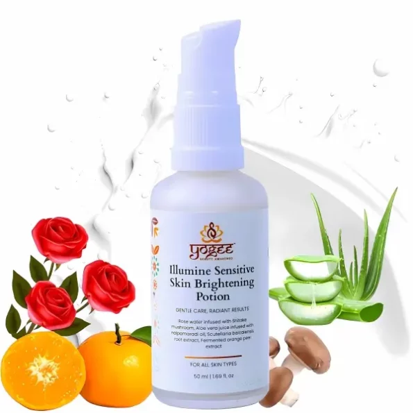 YOGEE Illumine Sensitive Skin Brightening Potion Serum Gel 50ml, Herbkart8t771Mo0crhdiL.webp, Herbkart8t771Mo0crhdiL