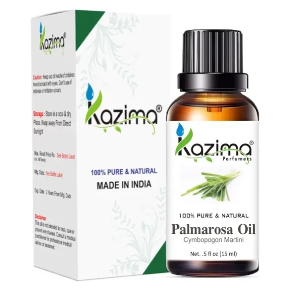 KAZIMA Palmarosa Essential Oil (15ml) available on Herbkart