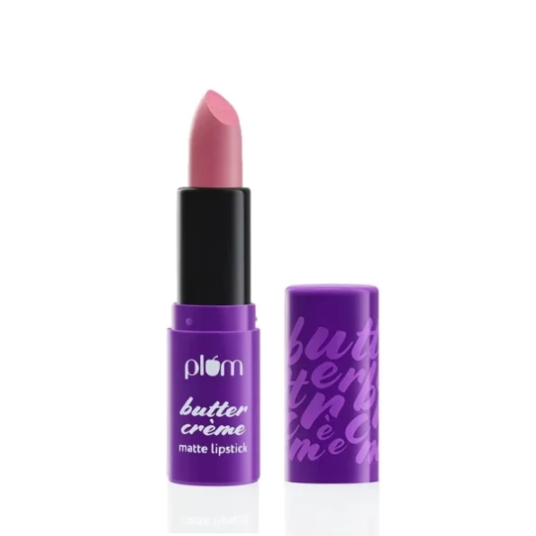 Plum Butter Crème Matte Lipstick 122 Rosy Outlook available on Herbkart