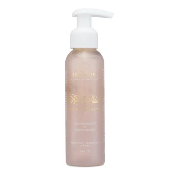 SUROSKIE Rose Petals Melt Cleanser, Makeup Remover with Vitamin - E, Sunflower Seed Oil Extracts 120ml available on Herbkart