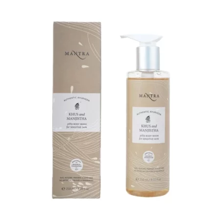 Mantra Herbal Khus and Manjistha Pitta Body Wash for Sensitive Skin - 250 ml