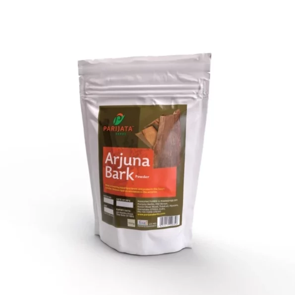 Parijata Herbs Arjuna Bark Powder, 100GM available on Herbkart