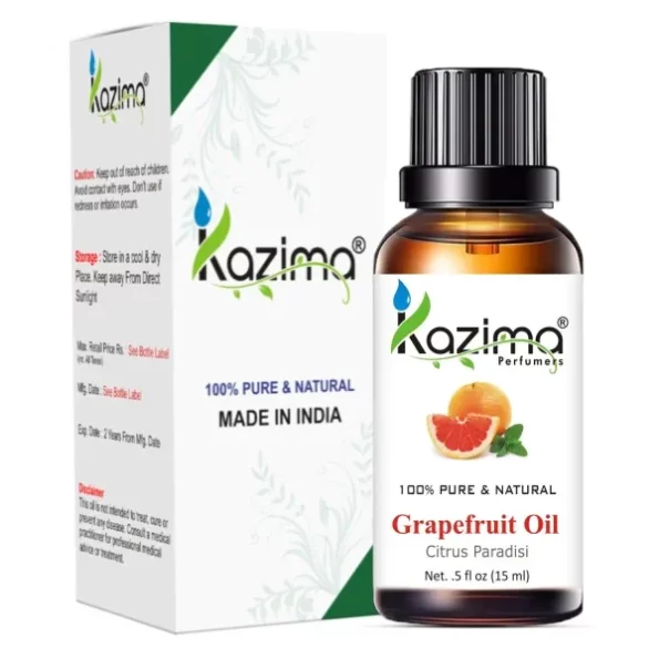 KAZIMA Grapefruit Essential Oil, 15 ml available on Herbkart