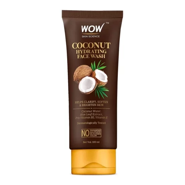 WOW Skin Science Coconut Hydrating Face Wash 100mL, Herbkart8t7613U-WsSNXL.webp, Herbkart8t7613U WsSNXL