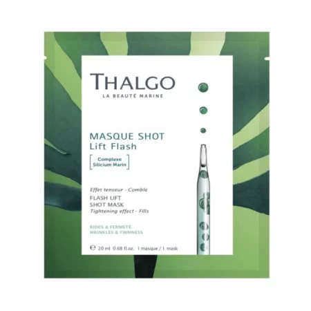 Thalgo Flash Lift Shot Mask - Rejuvenating Anti-Aging Sheet Mask for Visible Lifting and Firmer Skin - 20ml