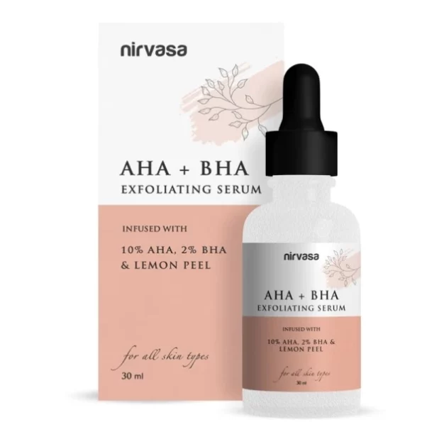 Nirvasa Aha + Bha Exfoliating Serum, Cruelty Free (30Ml), Herbkart8t7413dE56mVOL.webp, Herbkart8t7413dE56mVOL