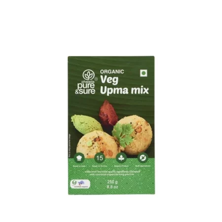 Pure & Sure Organic Ready to Eat Upma Mix, 250 g