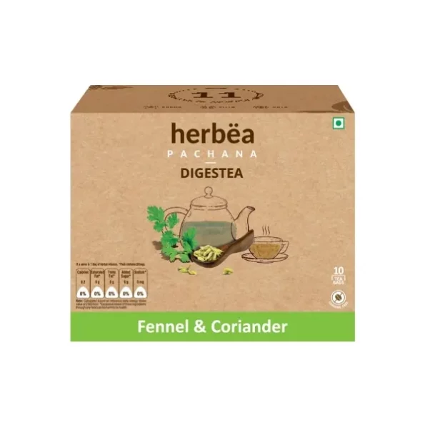 Herbea Digestea Fennel Herbal Infusion Tea Bags Box (10 Bags), Herbkart8t761R4AgxST7L.webp,