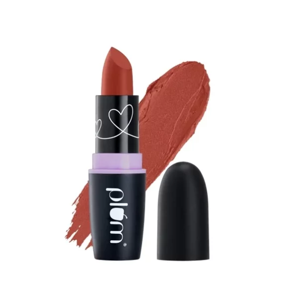 Matterrific Lipstick Peach Please - 122 (Peachy Brown Nude) available on Herbkart