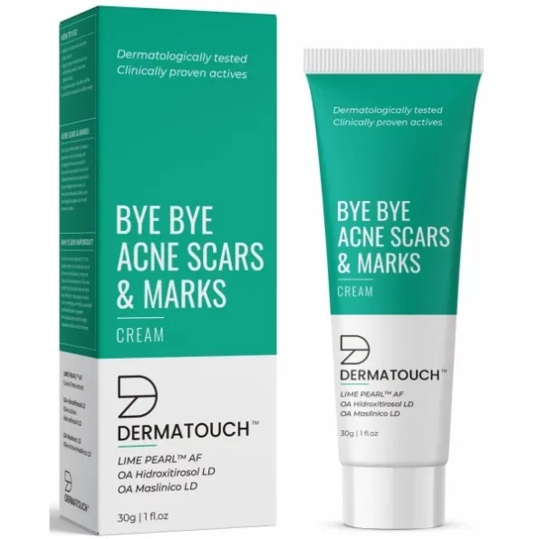 DERMATOUCH Bye Bye Acne Scars & Marks Cream - 30G, Herbkart8t761MJffuq0eL.webp, Herbkart8t761MJffuq0eL