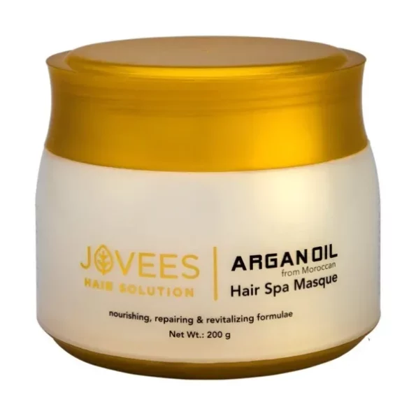 Jovees Herbal Argan Oil Hair Spa Mask for Dry and Fizzy Hair 200GM, Herbkart8t761qoj0na200L.webp, Herbkart8t761qoj0na200L