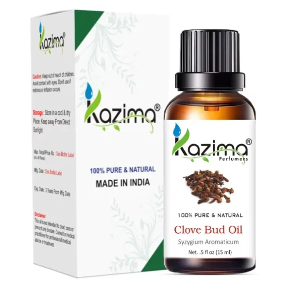 KAZIMA Clove Bud Essential Oil (15ml) available on Herbkart