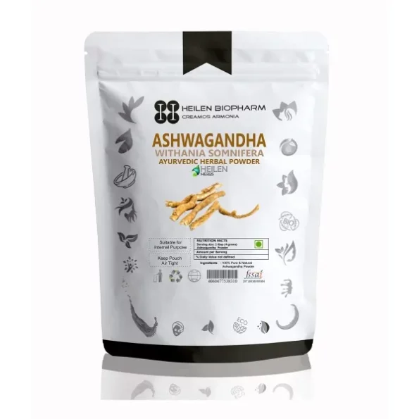 Heilen Biopharm Premium Ashwagandha Powder - 200 g, Herbkart8t781mJEWEio-L.webp, Herbkart8t781mJEWEio L