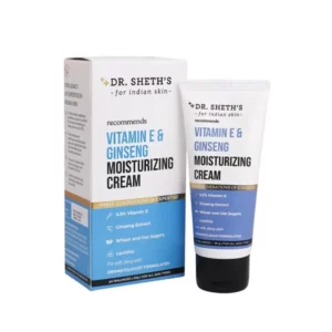 Dr. Sheth's Vitamin E & Ginseng Face Moisturizer Cream 50g available on Herbkart