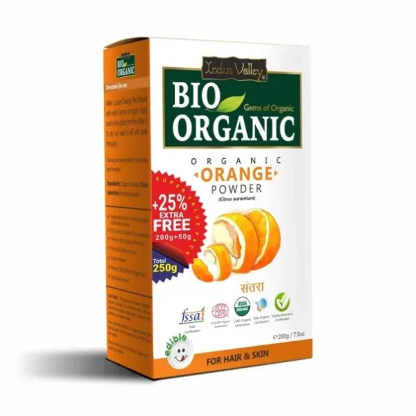 INDUS VALLEY Organic Orange Peel Powder Citrus Aurantium (200+50g), Herbkart8t761BnjpvUmlL.webp, Herbkart8t761BnjpvUmlL