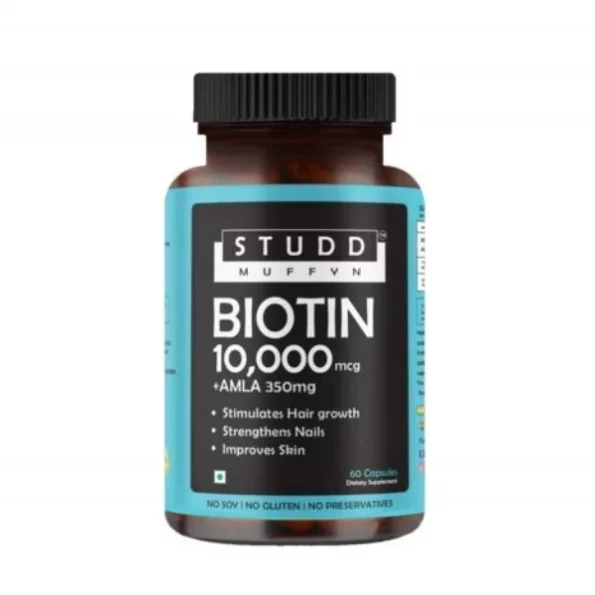 Studd Muffyn Biotin 10000mcg and Amla 350mg - 60 Capsules, Herbkart8t741Sp8fwz6YL.webp, Herbkart8t741Sp8fwz6YL