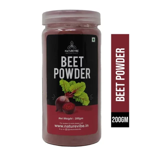 Naturevibe Botanicals Organic Beet Root Powder - 200gms, Herbkart8t781e50KGeqxL.webp,