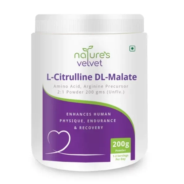 Nature's Velvet Citrulline Malate Powder for Physique, Endurance and recovery (200gm), Herbkart8t761EP47pkY6L.webp, Herbkart8t761EP47pkY6L