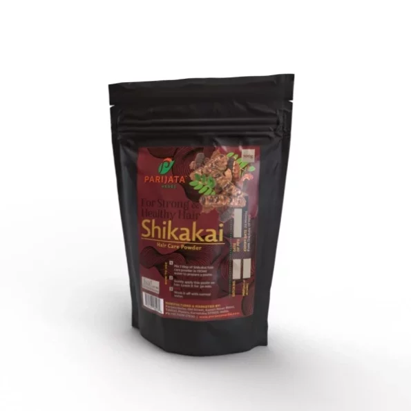 Parijata Herbs Shikakai Powder for Hair - 100GM available on Herbkart