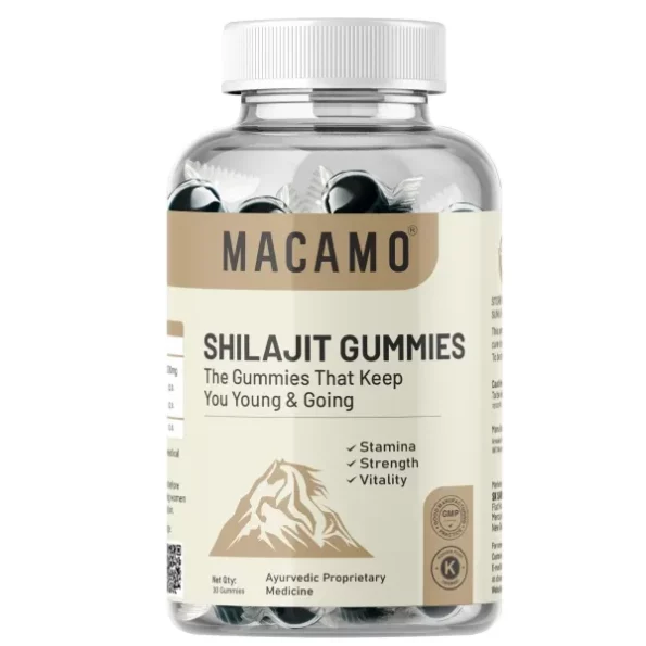 MACAMO Pure Himalayan India's First Shilajit Gummies, 1 Bottle with 30 Gummies, Herbkart8t771kz2GHFYWL.webp, Herbkart8t771kz2GHFYWL