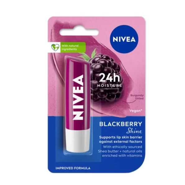 Nivea Lip Balm Care Blackberry Shine, 1 Count, Herbkart8t751bcONmz0xL.webp,