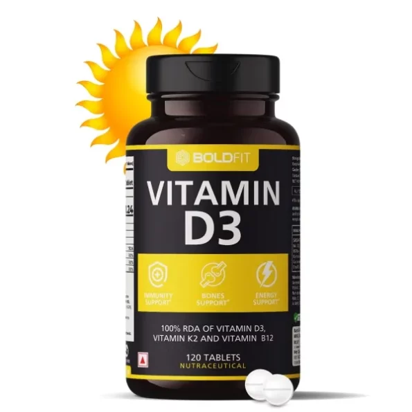 Boldfit Vitamin D3 Tablets - Vitamin D,Vitamin D3 + K2(MK7) & Vitamin B12 -120Tablets, Herbkart8t761EaHLvvQCL.webp, Herbkart8t761EaHLvvQCL