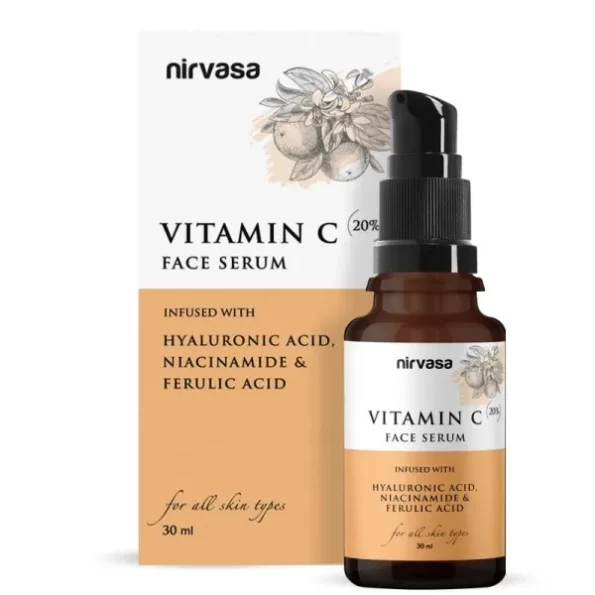 Nirvasa 20% Vitamin C Serum For Face, 30Ml (Vitamin C), Herbkart8t751LFaWy18DL.webp, Herbkart8t751LFaWy18DL