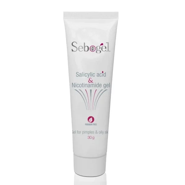 Sebogel Salicylic Acid & Nicotinamide Gel for Pimples and Oily Skin, 30gm, Herbkart8t751RFQybHkiL.webp, Herbkart8t751RFQybHkiL