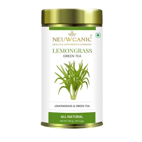 Neuwganic Tea : Lemongrass Green Tea | 100 Grams, Herbkart8t751LlrwAHRKL.webp, Herbkart8t751LlrwAHRKL