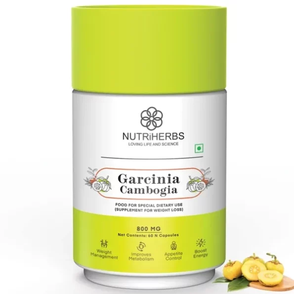 Nutriherbs Garcinia Cambogia, 60 Capsules available on Herbkart