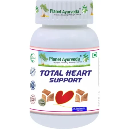 Planet Ayurveda Total Heart Support Capsules - 60 Capsules