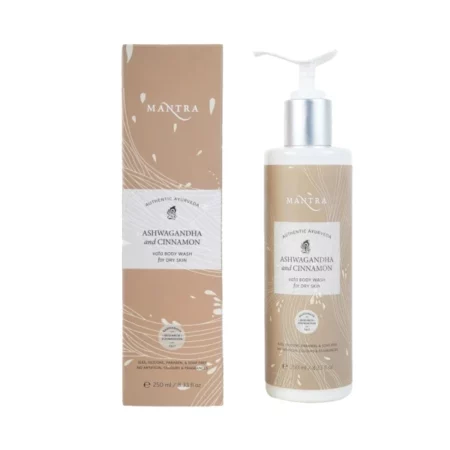 Mantra Herbal Ashwagandha and Cinnamon Vata Body Wash For Dry Skin - 250 ml