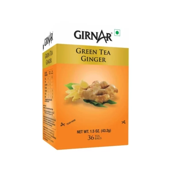 Girnar Green Tea Ginger (36 Tea Bags), Herbkart8t751IaRlxZsLL.webp,