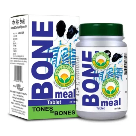 BASIC AYURVEDA Bone Meal 40 Tablets