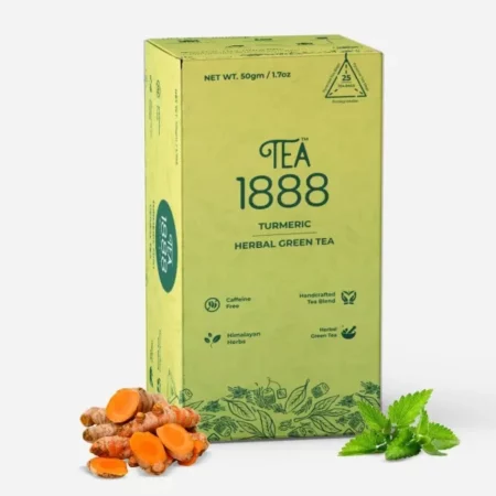 Tea1888 Turmeric Mint (25 Herbal Tea Bags)