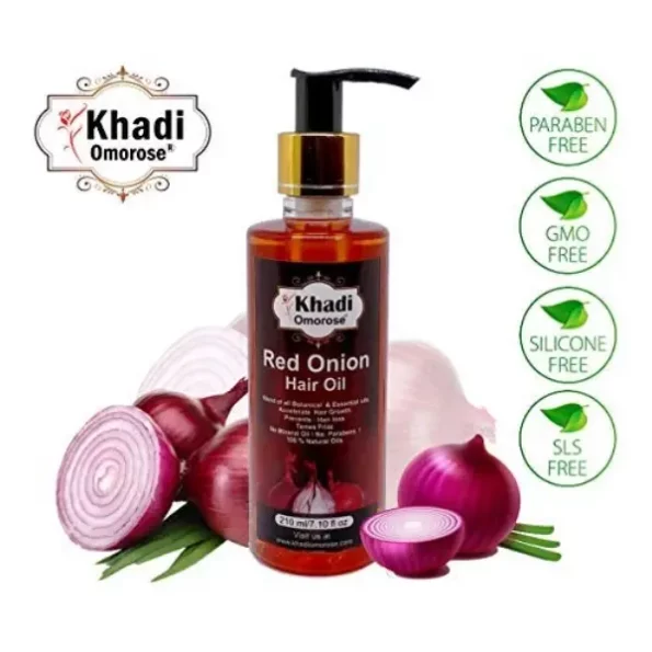 Khadi Omorose Red Onion Hair Oil (210 Ml), Herbkart8t751V18L825lL.webp, Herbkart8t751V18L825lL