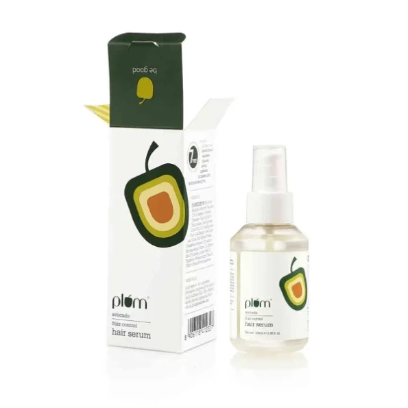 Plum Avocado Frizz-Control Hair Serum available on Herbkart