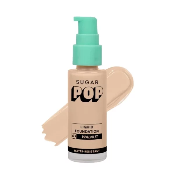 SUGAR POP Liquid Foundation - 03 Walnut - 30 ml available on Herbkart