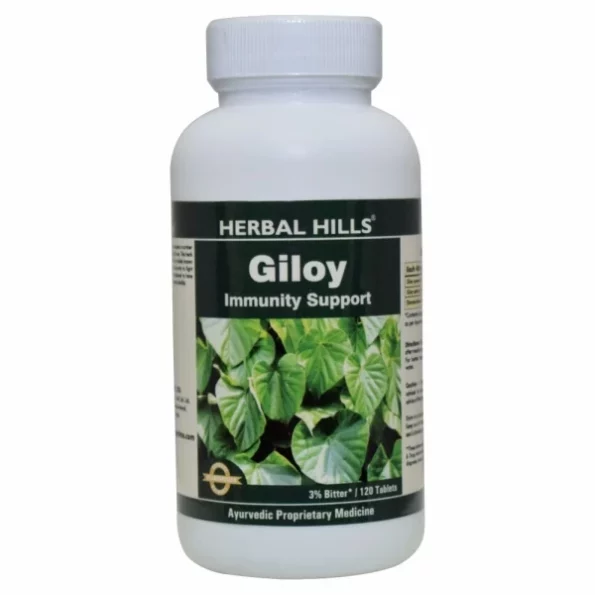 Herbal Hills Giloy Guduchi Tablets (120 Count), Herbkart8t7519gowL9ORL.webp, Herbkart8t7519gowL9ORL