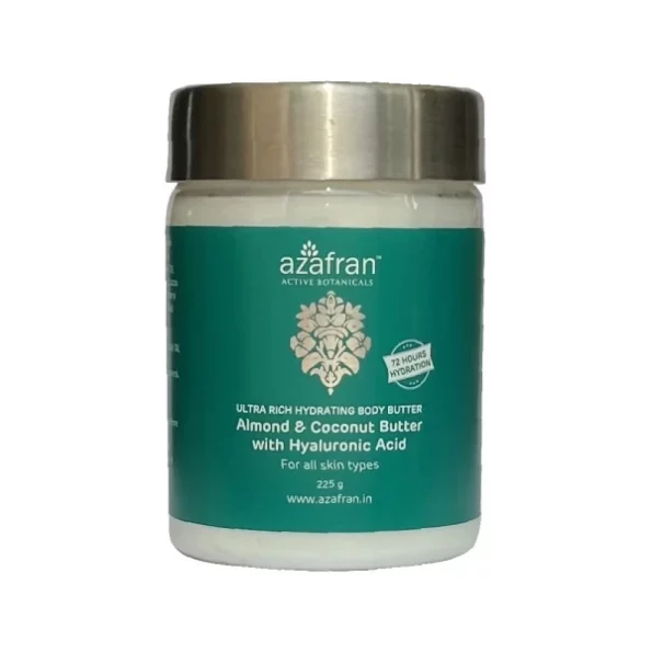 Azafran Organics Ultra Rich Hydrating Body Butter Cream For Smooth Soft & Dry Skin, 225g, Herbkart8t751XUbTq6hCL.webp, Herbkart8t751XUbTq6hCL