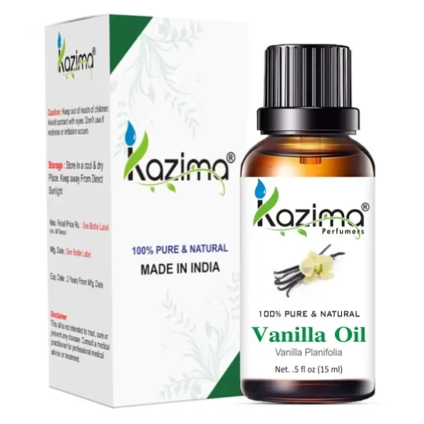 KAZIMA Vanilla Essential Oil (15ml) available on Herbkart