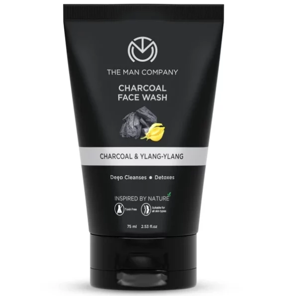 The Man Company Charcoal Face Wash - 75 ml, Herbkart8t761sPv3B6oWL.webp, Herbkart8t761sPv3B6oWL