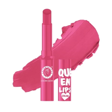 Colors Queen Queen Lips Color Lip Balm | Non Sticky, Hydrating & Nourishing For Dry Chapped Lips | Lip Balm for Men & Women Enriched with Shea Butter and Beeswax (Pink Candy)