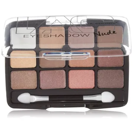 L.A. COLORS 12 Color Traditional Eyeshadow Palette, 14 g