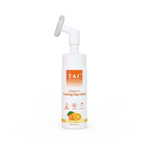 TAC - The Ayurveda Co. Vitamin C Foaming Face Wash - 150ml, Herbkart8t741knxFhGdEL.webp,