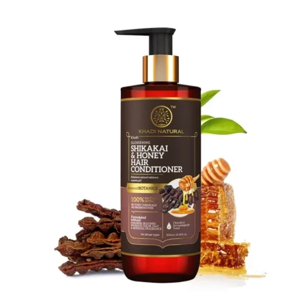 Khadi Natural Shikakai & Honey Conditioner 310ml available on Herbkart