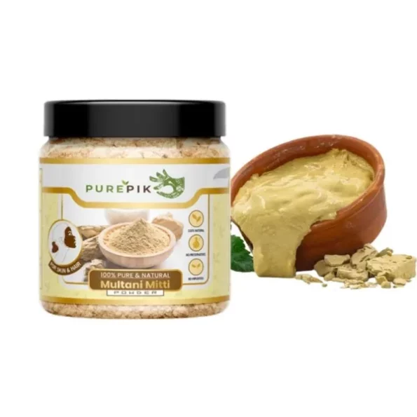 PUREPIK Multani Mitti Powder For Face Pack (350 Gram) Jar Pack, Herbkart8t7516-xfQpJ6L.webp, Herbkart8t7516