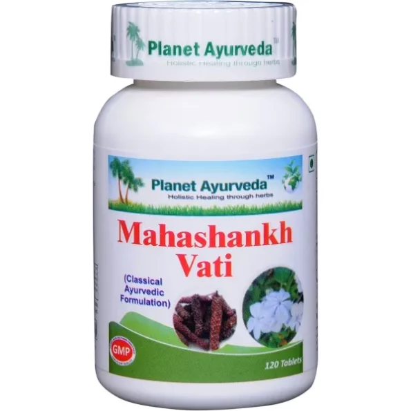 Planet Ayurveda Mahashankh Vati - 120 Tablets, Herbkart8t771vgyQPRVWL.webp, Herbkart8t771vgyQPRVWL
