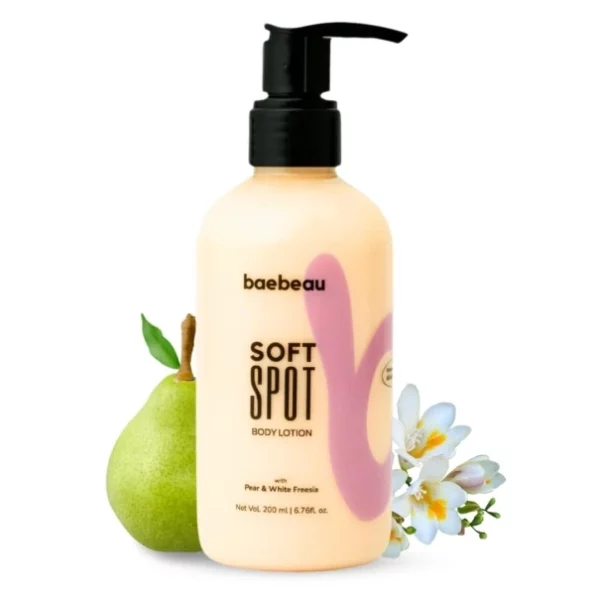 Baebeau Soft Spot Body Lotion for Skin Lightening, Brightening With Pear & White Freesia - 200Ml, Herbkart8t751Hxn7ScJTL.webp,