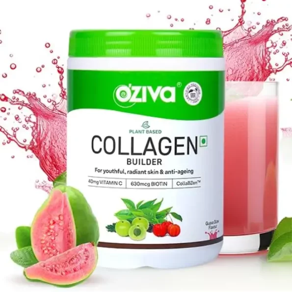 OZiva Vegan Collagen (Guava Glow) with Biotin & Vitamin C, 250g, Herbkart8t751ev4aBmRHL.webp, Herbkart8t751ev4aBmRHL